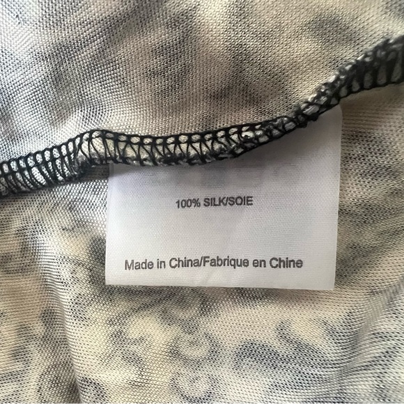 Tory Burch Long Sleeve, Knee Length, Damask Print, Size Small Dress - Picture 7 of 8